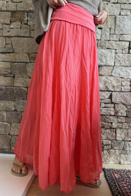  Songbird Bandeau Skirt Dress Watermelon 